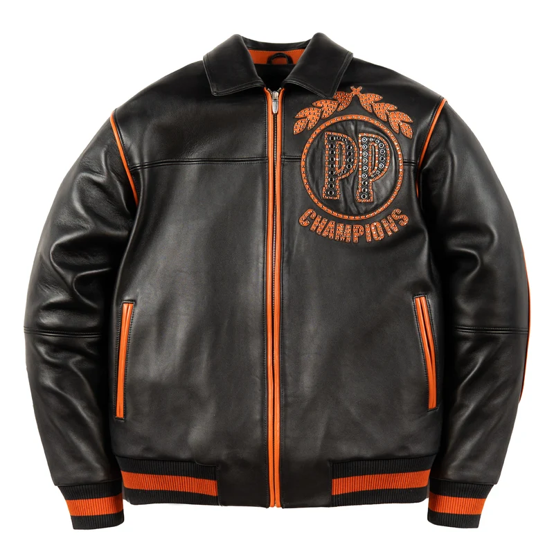 Pelle Pelle Champions Black Jacket (7) Pelle Pelle Champions Black Jacket 7