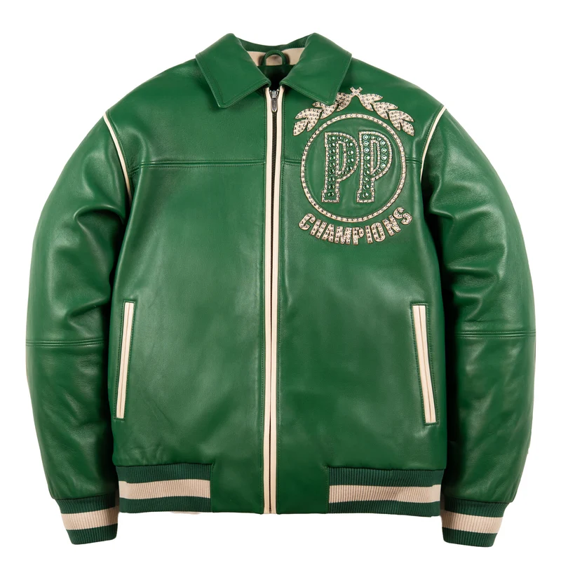 Pelle Pelle Champions Green Jacket (9) Pelle Pelle Champions Green Jacket 9